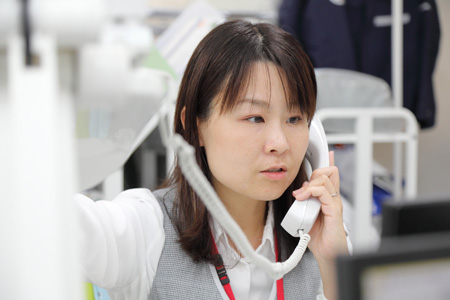 事務の様子